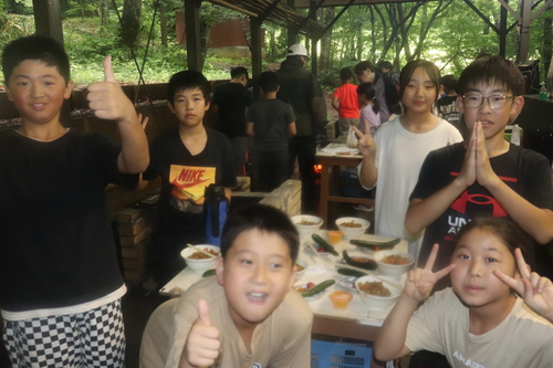 野外炊飯