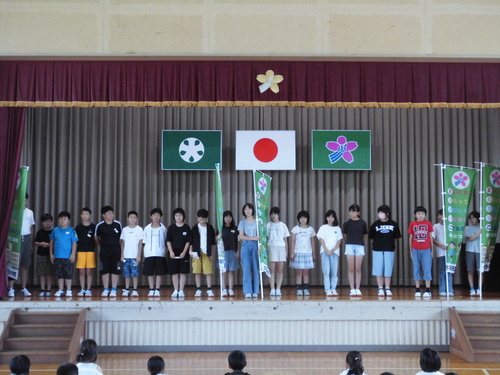 1　6年生発表