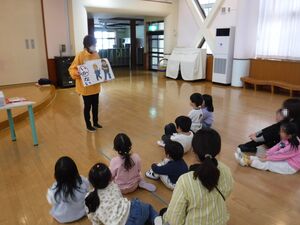 保育園での指導（かもしらくらぶ）