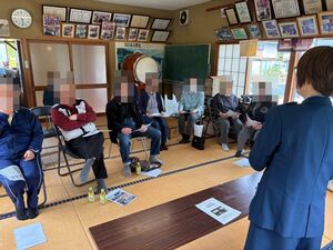 高齢者交通教室の様子